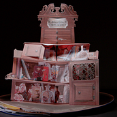 TIME - Pop-up book from LIBRACOS. Traditional illustration, Arts, Crafts, Graphic Design, DIY, Design, Narrative, Stor, telling, Creativit, Animation, Art Direction, Film, Video, TV, Editorial Design, Paper Craft, Fiction Writing, and Bookbinding project by Silvia Hijano Coullaut (Libracos) - 03.02.2026