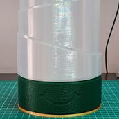 Lampara de Retoño de Guadua. Un projet de 3D, Conception 3D, Modélisation 3D, Design industriel , et Conception de produits de Luis Guillermo León - 02.03.2026