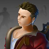 WIP | Pumping Blood - Concept Art . Seni Konsep, Desain Karakter, Ilustrasi Digital, Dan Membuat sketsa proyek oleh Javier Esteban Rodriguez Medina - 03.02.2026