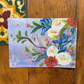 Pintura Acrílica- Jardim Fluído Ein Projekt aus dem Bereich Malerei mit Acr, l, Botanische Illustration, Bildende Künste und Malerei von Júlia Almeida - 02.03.2026