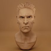 Creación Busto realista. Un proyecto de 3D de Salvador Nicolás - 03.03.2026