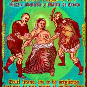 Santa Águeda Virgen inbencible y Mártir de Cristo.. Projekt z dziedziny Ilustracja c i frowa użytkownika woodcutter Manero - 03.03.2026