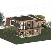 Desarrollo Casa DOM Curso. Un progetto di 3D, Architettura, Architettura d'interni, Modellazione 3D, Architettura digitale e ArchVIZ di cotebustosq1 - 04.03.2026