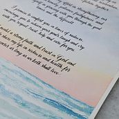 Wedding vows on watercolour painting. Calligraph project by ellie_heart2021 - 03.04.2026