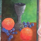 TEG. SA4 Treballem amb referents objectuals_Tècniques de pintura sòlides, olioses i mixtes. Een project van  Beeldende kunst y Schilderij van luci - 04.03.2026