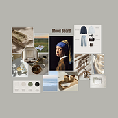 Minimal Aesthetic Mood Board. Un proyecto de Diseño para Redes Sociales, Diseño de moda e Ilustración de moda					 de Worngathing Chiphang - 05.03.2026