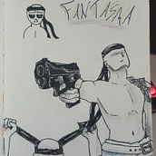 Fantasma. Desenho artístico, Design de personagens, Desenho, Narrativa, Esboçado, Stor, board, Stor, e telling projeto de Rafael Volzzi Sales - 05.03.2026