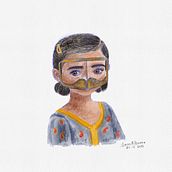 Ghala. Een project van  Artistieke tekening van Amna Albanna - 05.03.2026