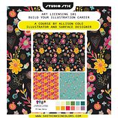 Prima Vera Patterns for Art Licensing Ein Projekt aus dem Bereich Designverwaltung, Traditionelle Illustration, Marketing, Musterdesign, Portfolioverwaltung, Digitale Illustration, Vektorillustration und Grafikdesign von Wendy De Cicco - 10.03.2026