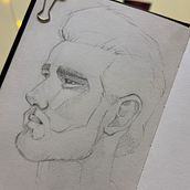 profile face. Artistic Drawing, Drawing, Portrait Drawing, Sketchbook, and Sketching project by tantuty29 - 03.11.2026
