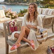 Alpargatas "Camina con estilo Natural, pasos con Alma". Un projet de Artisanat, Conception de chaussures, Création d'accessoires , et Art textile de Kessla Vequiz - 13.03.2026