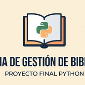 Gestión de biblioteca . Een project van  Webdevelopment y Programmeren van poolpechoscarrafael - 15.03.2026