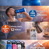 Hydropeak. Business, Marketing digital, E-commerce, e Marketing projeto de Juan Manuel Cino - 16.03.2026