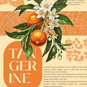 Poster Tangerine. Design, Digital Design, Editorial Design, Graphic Design, and Digital Illustration project by Giulia Serafini - 03.18.2026