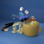 Introdução ao Blender e Desenvolvimentos de Cenas Engraçadas . % Cristiano Rossi tarafından hazırlanan 3D, 3D Modelleme, Ve 3D Tasarım projesi - 03.18.2026