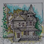 Casa Velha  Ein Projekt aus dem Bereich Architektonische Illustration, Zeichnung, Illustration mit Tinte, Sketchbook und Skizzenentwurf von Ricardo da Silva Leal - 19.03.2026