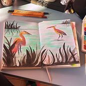 watercolor Drawing. Sketching, Creativit, Drawing, Watercolor Painting, and Sketchbook project by Avital Jirad - 03.20.2026