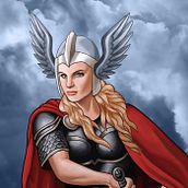 VALKYRIE . % David Roi Corral Naveira tarafından hazırlanan Karakter Tasarımı, Dijital Çizim, Dijital İllüstras, on, Dijital Bo, Ve ama projesi - 03.22.2026