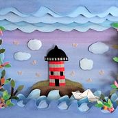 EL BARQUITO VIAJERO. Artes plásticas, Design, Ilustração tradicional, Pintura, Criatividade, e Sketchbook projeto de anavadeviaje - 22.03.2026