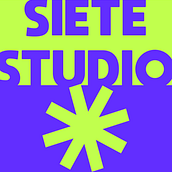 SIETESTUDIO . Br, ing și identitate, Design, Design de logo, Design grafic, Design tipografic și Tipografie de Sandra Ortiz - 03.23.2026