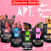 Mi nueva linea de snacks para mascotas "Chaparromm Gourmets". Design, Design gráfico, Packaging, e Design de produtos projeto de León Sanz - 24.03.2026