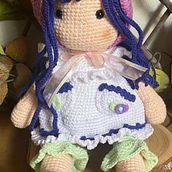 Muñeca Romántica by Tutitas . Amigurumi, Arte și meșteșuguri, Croșetat, Arte din fibre, Design textil și Design de jucării de Yanitza James - 03.24.2026