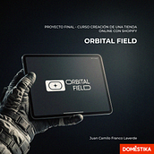 Proyecto final Orbital Field - Curso Creación de una tienda online con Shopify Ein Projekt aus dem Bereich Webentwicklung, Webdesign, Digitales Marketing und E-Commerce von Juan Camilo Franco Laverde - 25.03.2026