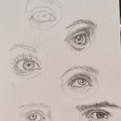 ojos . Desen artistic, Desen, Desen de portret, Caiet de schițe și Schițe de yenif19 - 03.28.2026