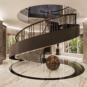 Foyer design and render. Un progetto di Architettura, Architettura d'interni, Architettura digitale e ArchVIZ di Yousaf Jamil - 29.03.2026