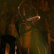 Un intruso en Asorac Ein Projekt aus dem Bereich 3-D-Modellierung, 3D, Design von 3-D-Figuren, Skulptur und Concept Art von Jesús Eduardo Espinosa Atrian - 30.03.2026