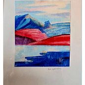 Landscape . Een project van  Artistieke tekening,  Tekening,  Beeldende kunst, Traditionele illustratie y Tekening met potlood van evawaanders - 30.03.2026