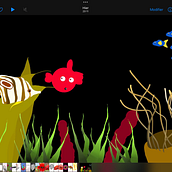 Sous l’océan.. Un proyecto de Animación 2D, Ilustración animada y Animación de Christine Claustre-Benassaya - 30.03.2026