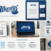 Alkemy. Br, ing e Identidade, Design de logotipo, e Tipografia projeto de Kimberly Garcia - 31.03.2026