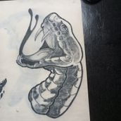 Saturación y sombras en piel sintética: Proyecto Serpiente. Ein Projekt aus dem Bereich Tattoodesign von Danilo Carrera - 01.04.2026