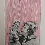 Den Alltag festhalten in Schwarz und Weiß . Desen, Ilustrație tradițională, Ilustrație cu cerneală, Caiet de schițe și Schițe de Martina Riel - 04.01.2026