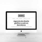 Web Corporativa Agencia DODO. Een project van Grafisch ontwerp y Webdesign van AgenciaDODO - 01.04.2026