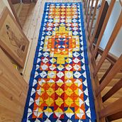 A colorfull rug. Design e fabricação de móveis, Tecido, e Design de interiores projeto de Anne Cogan-Krumnow - 02.04.2026