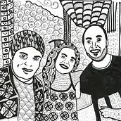 Retratos estilo doodle art . % Mariana Cabal tarafından hazırlanan Çizim projesi - 04.02.2026