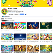 My Youtube Channel Bubby Melon. Digital Illustration, 3D, Stor, and telling project by Ayse ELAGOZ DEMIRCI - 04.03.2026