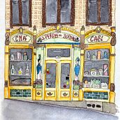 Pérola. Un proyecto de Ilustración arquitectónica, Dibujo, Pintura y Pintura a la acuarela de Carty Party - 03.04.2026