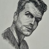 Final Portrait . Desenho artístico, Desenho, Desenho anatômico, Artes plásticas, Ilustração tradicional, Desenho a lápis, Desenho de retrato, Desenho realista, e Esboçado projeto de remychichka - 04.04.2026