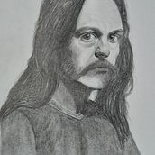My project. Artes plásticas, Desenho, Desenho a lápis, Ilustração tradicional, Desenho de retrato, Desenho realista, Desenho artístico, Esboçado, e Desenho anatômico projeto de remychichka - 05.04.2026