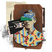 Colored Memory. Un projet de Collage, Illustration numérique et Illustration éditoriale de RAWAN AL-MEHMADI - 07.04.2026