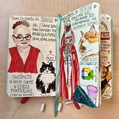 Carnet de gratitude : March 2026 sketchbook . % Stig Legrand tarafından hazırlanan Geleneksel illüstras, on, Eskiz defteri, Hika, e anlatımı, Ve Çizim projesi - 04.08.2026