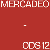 MERCADEO - ODS 12. Inteligência Artificial, e Design de apresentação projeto de Sara Bautista Barrante - 09.04.2026