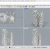 HEXO EDIFICIO. Un projet de 3D, Conception 3D, Modélisation 3D, Architecture, Architecture numérique, Design, Fabrication de mobilier, Design industriel, Architecture d'intérieur , et Conception de produits de erickca338 - 09.04.2026