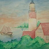 Paisaje acuarela . Painting, Watercolor Painting, and Naturalistic Illustration project by Theodore Quiñileo - 04.10.2026