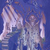 The Rebirth of The Goddess. Een project van Kinderillustratie, Digitale tekening y Digitale illustratie van Julieth Ceballos - 10.04.2026