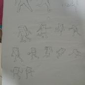 Anatomía en movimiento  Ein Projekt aus dem Bereich Zeichnung, Anatomische Zeichnung, Bildende Künste, Sketchbook und Skizzenentwurf von Cesar Ruiz - 11.04.2026