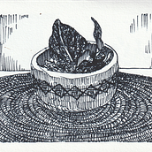 Passeio em Família. Un proyecto de Bocetado, Dibujo, Dibujo artístico, Sketchbook, Ilustración con tinta e Ilustración naturalista de maick valino - 11.04.2026